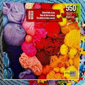FIRM!  Balls of Yarn Puzzle 550 PC.